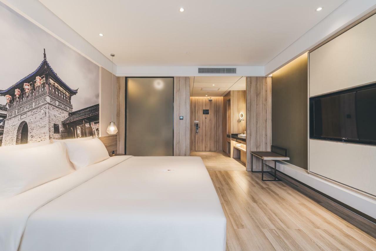 Atour Hotel Haining Leather City South Gate Exterior foto